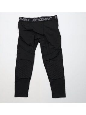 Nike Pro Combat Mens Large Padded Compression Training Capris Pants Basketball